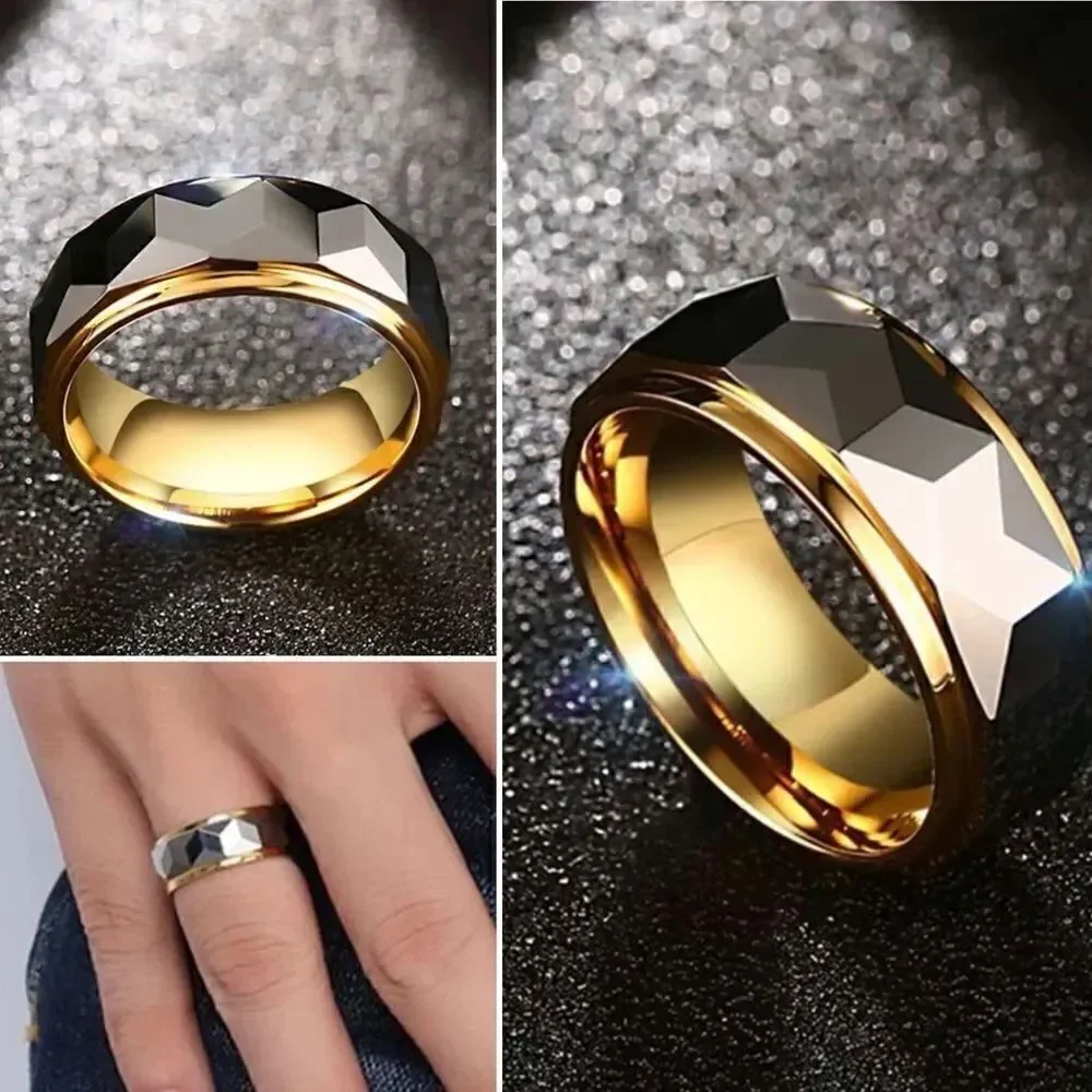 Men’s l Stainless Steel l 6mm ring l Sizes 11 & 12 l Choice of box color l New